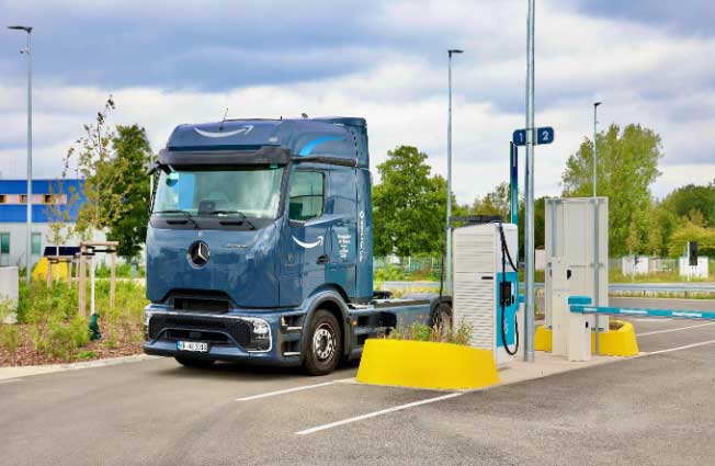 SHELL ONDERSTEUNT ELEKTRISCHE VRACHTWAGENVLOOT VAN AMAZON